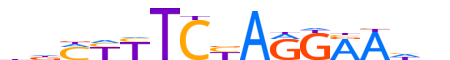 BCL6B.H13CORE.0.PSM.A motif logo (BCL6B gene, BCL6B_HUMAN protein)