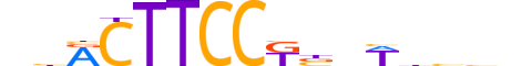 ELF5.H13CORE.0.PSM.A reverse-complement motif logo (ELF5 gene, ELF5_HUMAN protein)