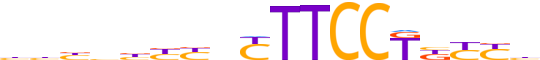 FLI1.H13CORE.1.P.B reverse-complement motif logo (FLI1 gene, FLI1_HUMAN protein)