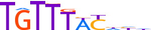 FOXK1.H13CORE.0.PS.A motif logo (FOXK1 gene, FOXK1_HUMAN protein)