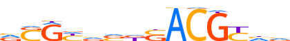 GMEB1.H13CORE.1.P.C reverse-complement motif logo (GMEB1 gene, GMEB1_HUMAN protein)