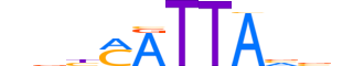 HXB7.H13CORE.1.SM.B reverse-complement motif logo (HOXB7 gene, HXB7_HUMAN protein)