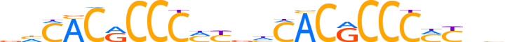 KLF10.H13CORE.1.PSM.A reverse-complement motif logo (KLF10 gene, KLF10_HUMAN protein)