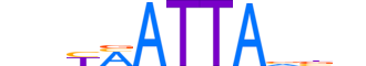 LHX1.H13CORE.0.S.C reverse-complement motif logo (LHX1 gene, LHX1_HUMAN protein)