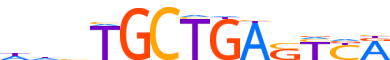 MAFK.H13CORE.1.P.B motif logo (MAFK gene, MAFK_HUMAN protein)