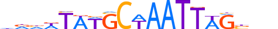 PO2F3.H13CORE.1.S.C motif logo (POU2F3 gene, PO2F3_HUMAN protein)