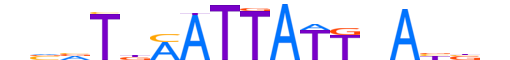 PO4F3.H13CORE.0.SM.B reverse-complement motif logo (POU4F3 gene, PO4F3_HUMAN protein)