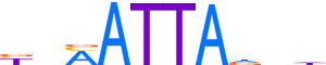 PROP1.H13CORE.1.P.C reverse-complement motif logo (PROP1 gene, PROP1_HUMAN protein)