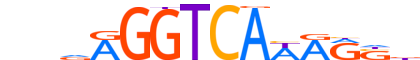 RXRA.H13CORE.1.S.C motif logo (RXRA gene, RXRA_HUMAN protein)