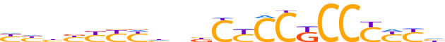 SP4.H13CORE.2.P.B reverse-complement motif logo (SP4 gene, SP4_HUMAN protein)