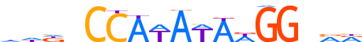 SRF.H13CORE.0.PSM.A reverse-complement motif logo (SRF gene, SRF_HUMAN protein)