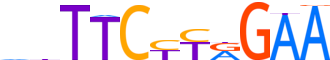 STA5A.H13CORE.0.P.B reverse-complement motif logo (STAT5A gene, STA5A_HUMAN protein)