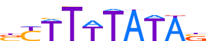 TBP.H13CORE.0.P.B reverse-complement motif logo (TBP gene, TBP_HUMAN protein)