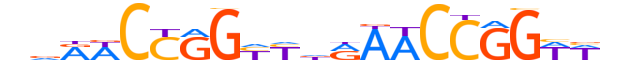 TFCP2.H13CORE.1.SM.B motif logo (TFCP2 gene, TFCP2_HUMAN protein)