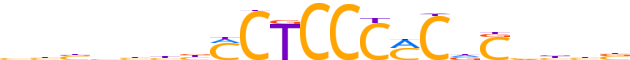 WT1.H13CORE.1.P.B reverse-complement motif logo (WT1 gene, WT1_HUMAN protein)