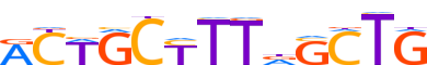 ZFP90.H13CORE.0.P.C motif logo (ZFP90 gene, ZFP90_HUMAN protein)