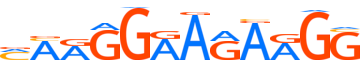 ZN124.H13CORE.0.P.C reverse-complement motif logo (ZNF124 gene, ZN124_HUMAN protein)