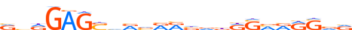 ZN383.H13CORE.0.P.C motif logo (ZNF383 gene, ZN383_HUMAN protein)