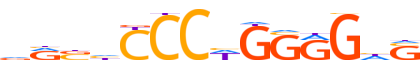 ZN423.H13CORE.0.P.C motif logo (ZNF423 gene, ZN423_HUMAN protein)