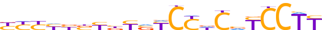 ZN681.H13CORE.0.P.C motif logo (ZNF681 gene, ZN681_HUMAN protein)