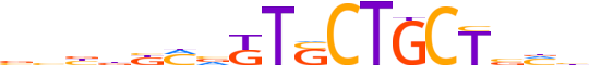 ZN714.H13CORE.0.P.C motif logo (ZNF714 gene, ZN714_HUMAN protein)