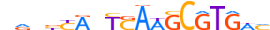 PAX5.H13CORE.0.PS.A motif logo (PAX5 gene, PAX5_HUMAN protein)