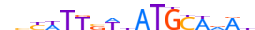 PO5F1.H13CORE.0.P.B motif logo (POU5F1 gene, PO5F1_HUMAN protein)