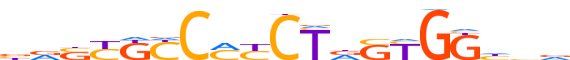 CTCF.H13INVITRO.0.P.B reverse-complement motif logo (CTCF gene, CTCF_HUMAN protein)