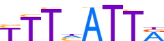 LMX1B.H13INVITRO.0.P.C reverse-complement motif logo (LMX1B gene, LMX1B_HUMAN protein)