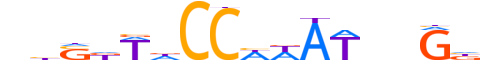 MEF2B.H13INVITRO.1.SM.B motif logo (MEF2B gene, MEF2B_HUMAN protein)