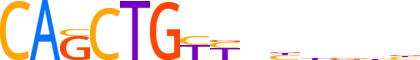 MYOD1.H13INVITRO.0.P.B motif logo (MYOD1 gene, MYOD1_HUMAN protein)