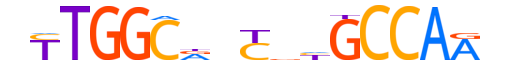 NFIC.H13INVITRO.0.PSM.A motif logo (NFIC gene, NFIC_HUMAN protein)