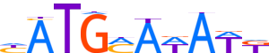 PO3F3.H13INVITRO.0.P.C motif logo (POU3F3 gene, PO3F3_HUMAN protein)