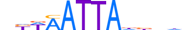 PO3F3.H13INVITRO.2.S.B reverse-complement motif logo (POU3F3 gene, PO3F3_HUMAN protein)