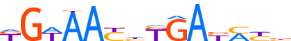 SIX1.H13INVITRO.0.P.B motif logo (SIX1 gene, SIX1_HUMAN protein)