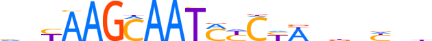 ZNF726.H13INVITRO.0.PSGI.A reverse-complement motif logo (ZNF726 gene, ZN726_HUMAN protein)