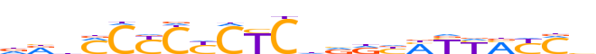 ZNF850.H13INVITRO.0.PSG.A reverse-complement motif logo (ZNF850 gene, ZN850_HUMAN protein)