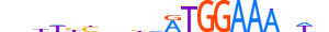 NFAC2.H13INVITRO.2.S.C motif logo (NFATC2 gene, NFAC2_HUMAN protein)