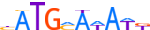 PO3F3.H13INVITRO.0.P.C motif logo (POU3F3 gene, PO3F3_HUMAN protein)