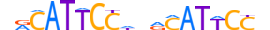 TEAD3.H13INVITRO.1.S.B motif logo (TEAD3 gene, TEAD3_HUMAN protein)