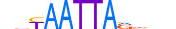 HME1.H13INVIVO.0.PSM.A motif logo (EN1 gene, HME1_HUMAN protein)