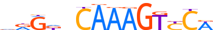 HNF4A.H13INVIVO.0.PSM.A motif logo (HNF4A gene, HNF4A_HUMAN protein)