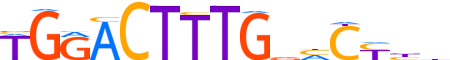HNF4G.H13INVIVO.0.P.B reverse-complement motif logo (HNF4G gene, HNF4G_HUMAN protein)