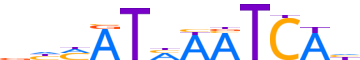 MEIS1.H13INVIVO.0.P.B reverse-complement motif logo (MEIS1 gene, MEIS1_HUMAN protein)