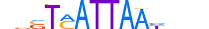 NKX61.H13INVIVO.2.S.B reverse-complement motif logo (NKX6-1 gene, NKX61_HUMAN protein)