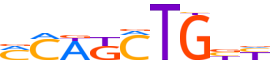 OLIG2.H13INVIVO.1.P.B motif logo (OLIG2 gene, OLIG2_HUMAN protein)