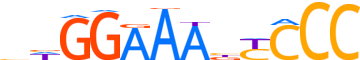 RELB.H13INVIVO.0.P.B reverse-complement motif logo (RELB gene, RELB_HUMAN protein)