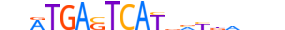 NFE2.H13INVIVO.1.SM.B motif logo (NFE2 gene, NFE2_HUMAN protein)