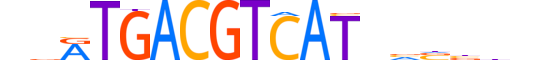 CREB5.H13RSNP.1.SM.B motif logo (CREB5 gene, CREB5_HUMAN protein)