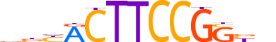 GABPA.H13RSNP.0.PSM.A reverse-complement motif logo (GABPA gene, GABPA_HUMAN protein)